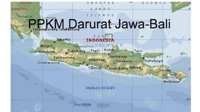 Rincian Daerah PPKM Level 3 dan 4 di Jawa-Bali Serta Kriterianya