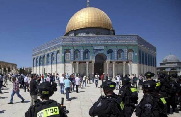 Biadab, Pasukan Zionis Kawal 1.200 Pemukim Israel Serbu Kompleks Masjid al-Aqsa