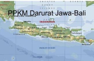 Rincian Daerah PPKM Level 3 dan 4 di Jawa-Bali Serta Kriterianya