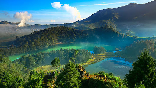 Telaga Warna, Pesona nan Memukau di Ketinggian Dieng