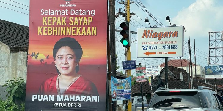 Perang Baliho, Puan Maharani &quot;Adu Pesona&quot; dengan Kaesang