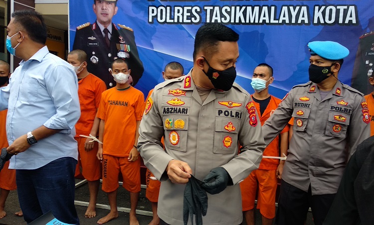 Edarkan Narkoba, Mantan Polisi Ditangkap Polisi di Tasikmalaya