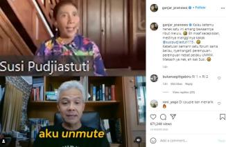 Dipanggil Nenek, Susi Meradang ke Ganjar