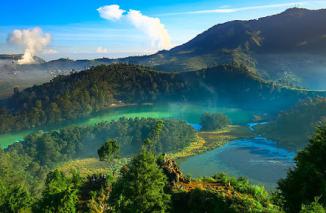 Telaga Warna, Pesona nan Memukau di Ketinggian Dieng