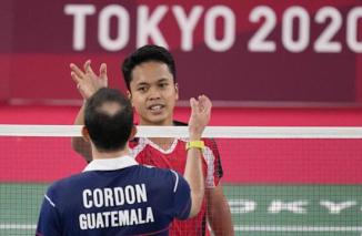 Ginting "Kebagian" Perunggu Olimpiade Tokyo 2020