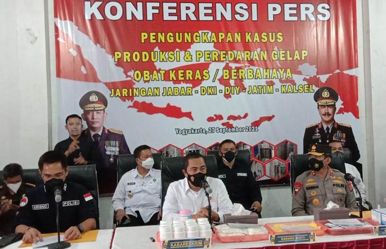 Kasus Obat Keras di DIY Terbesar di Indonesia