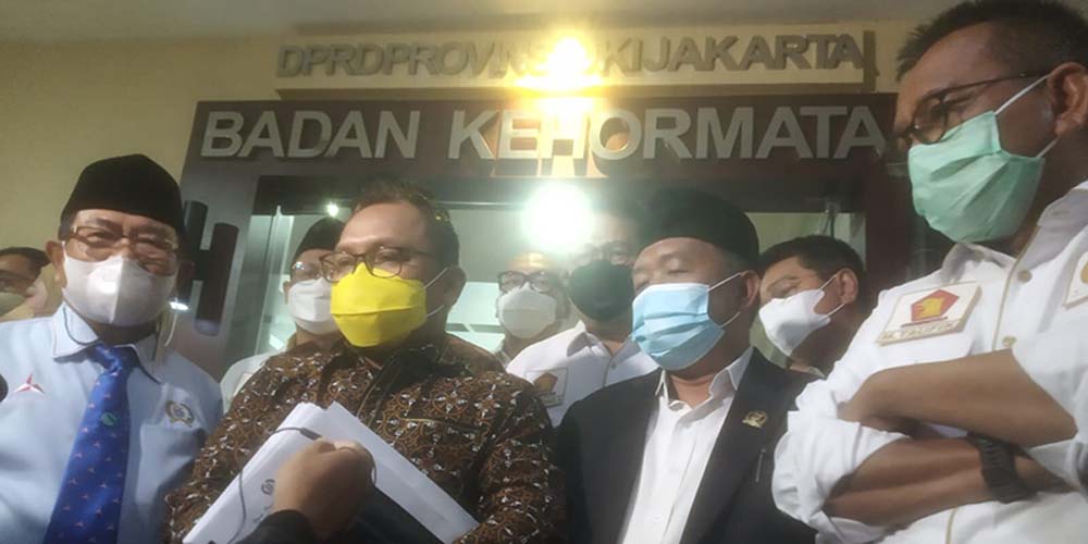 7 Fraksi Laporkan Ketua DPRD DKI ke BK