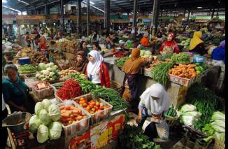 Pedagang Pasar Ancam Mogok Jualan Jika RUU KUP Dilanjutkan