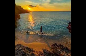 Berburu Sunset di Pantai Tiang Bendera, Rote