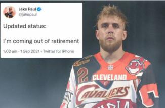 Ada-Ada Saja, 48 Jam Pasca Nyatakan Pensiun dari Ring Tinju, Jake Paul Comeback