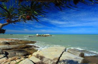 Pantai Tikus Padoga, Surga Cantik nan Tersembunyi di Bangka