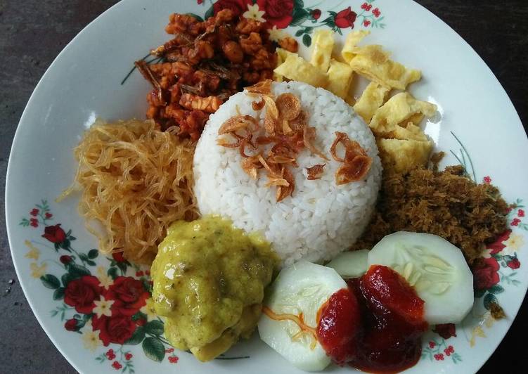 Uniknya Nasi Lemak Gesek Khas Kepulauan Riau