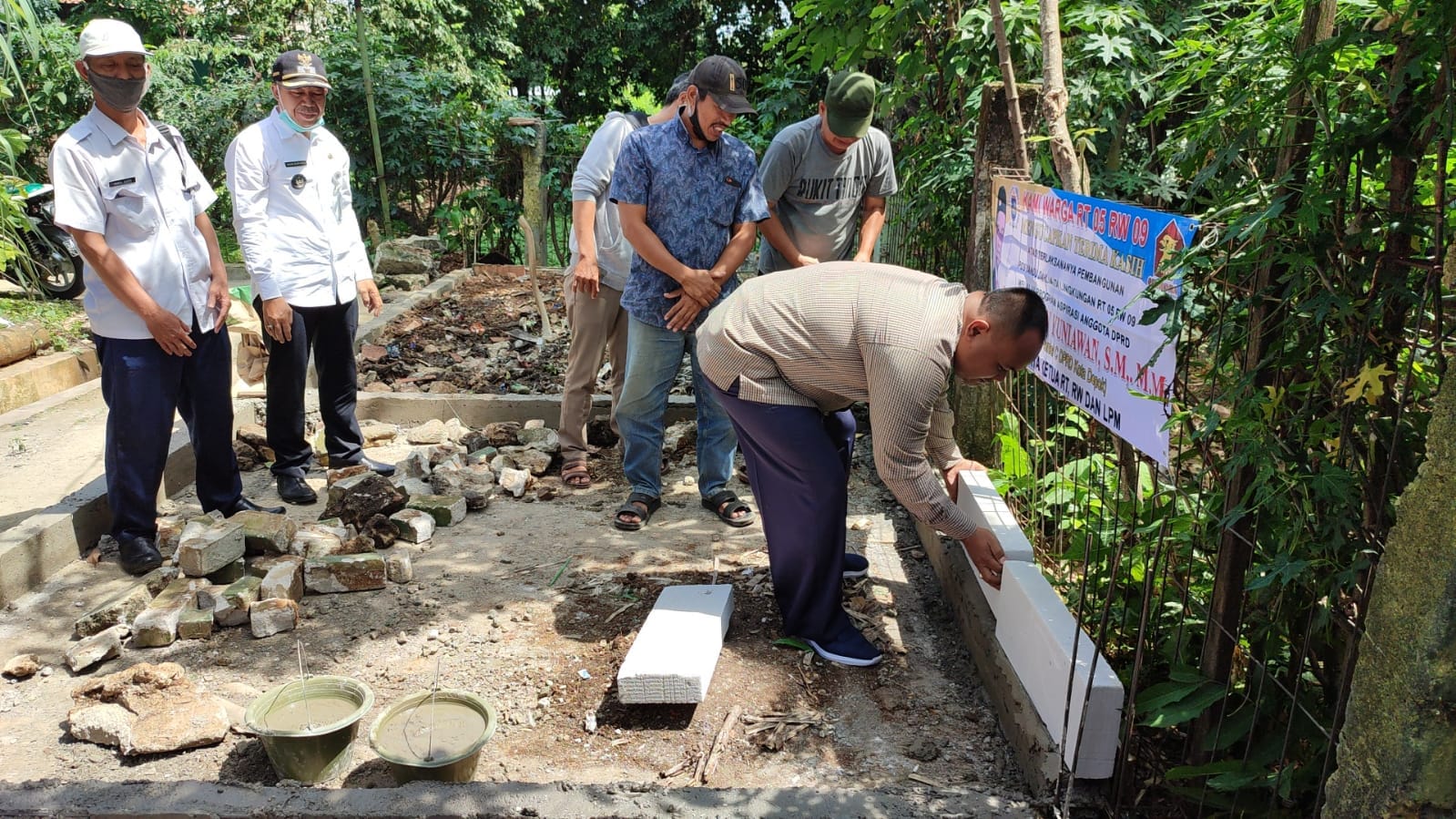 Kelurahan Boponter Wujudkan Sinergitas dengan Membangun Posyandu