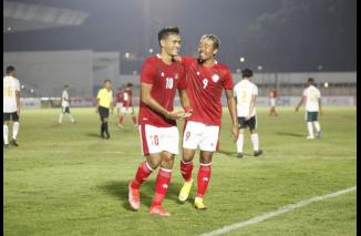 Kado Kedua dari Tajikistan, Indonesia Kalahkan Nepal 2-0