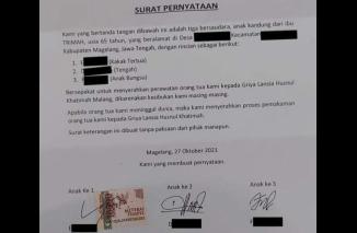 Gegara Sibuk Kerja, Orang Tua Dititip ke Panti Jompo