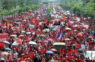 Alamak, Pendemo Bugil Hiasi Demo Panas di Thailand