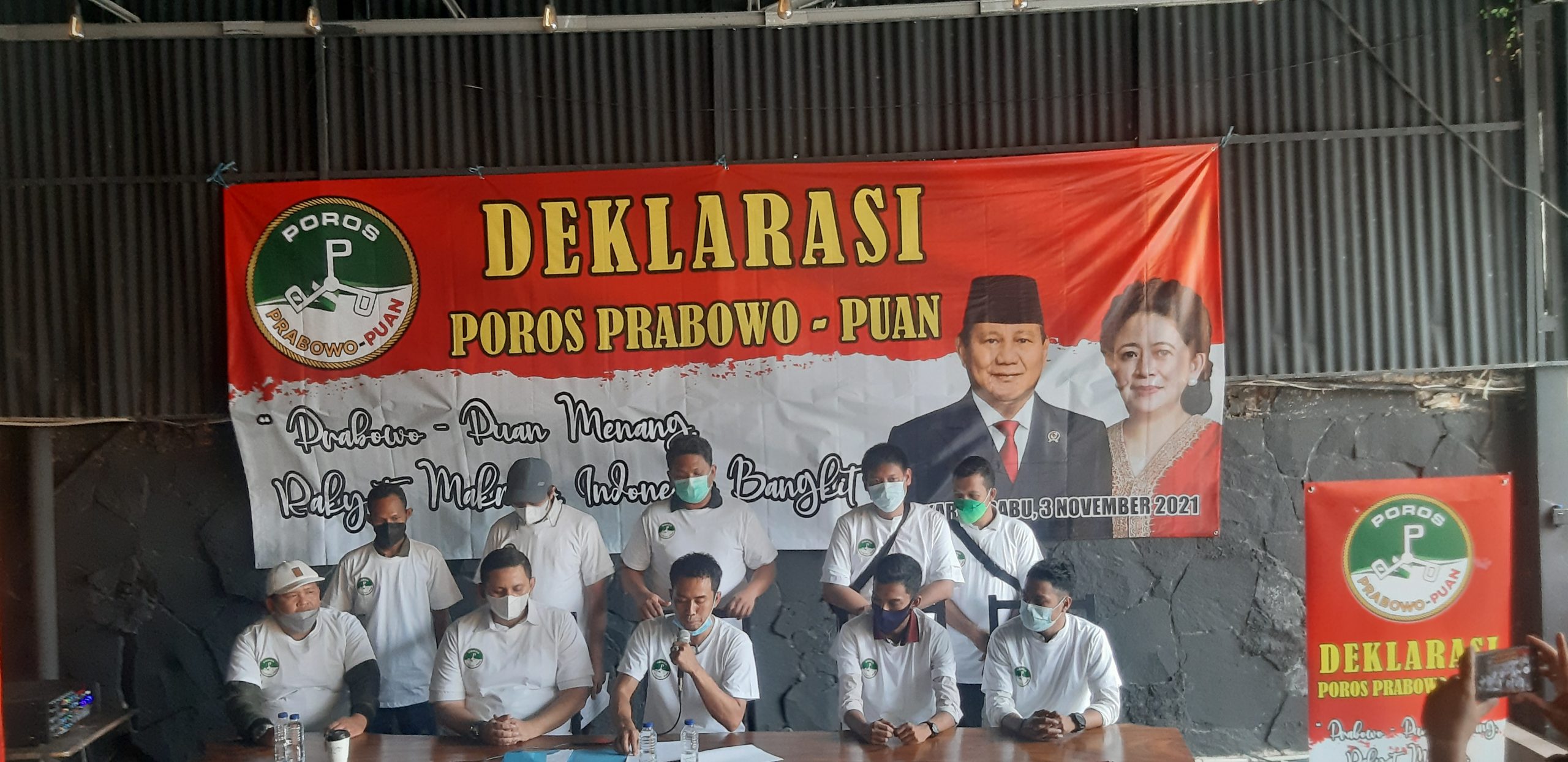 Poros Prabowo-Puan Dideklarasikan