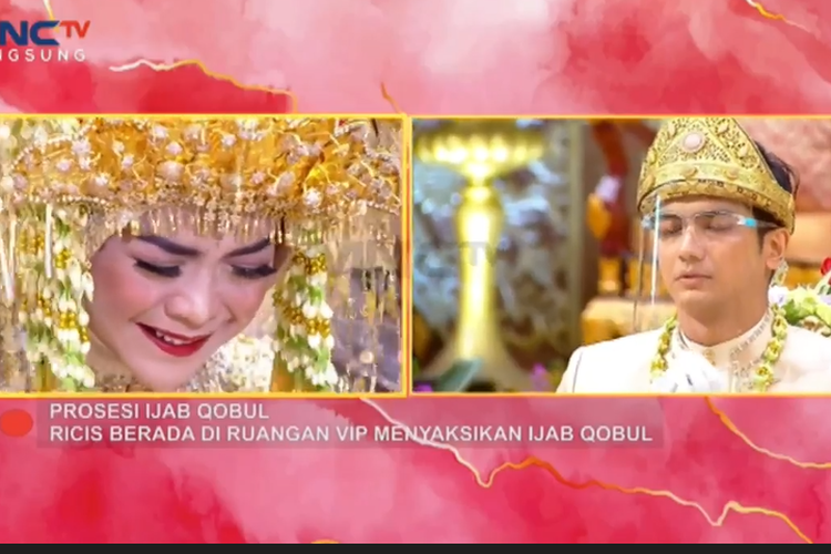 Tangis Haru Ria Ricis Saat Akad Nikah Berlangsung