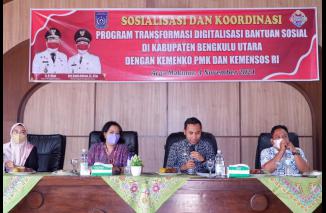 Digitalisasi Bansos, Dua Kecamatan di Bengkulu Utara Jadi Pilot Project