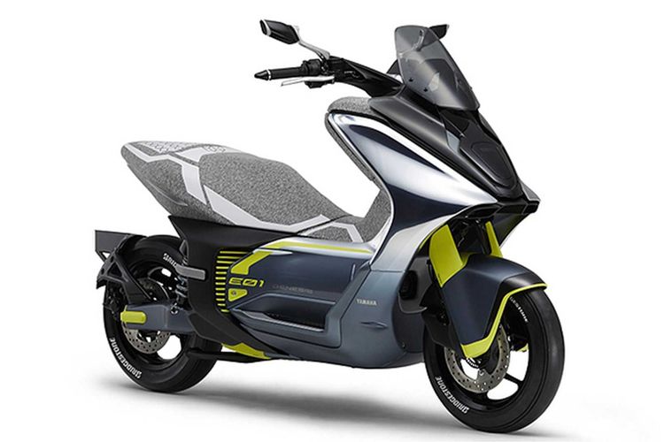 Skuter Listrik Baru Disiapkan Yamaha untuk Pasar Asia &amp; Eropa