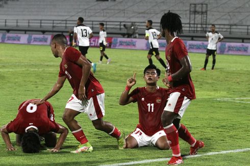 3 Gol dalam 7 Menit, Indonesia Bungkam Timor Leste 4-1