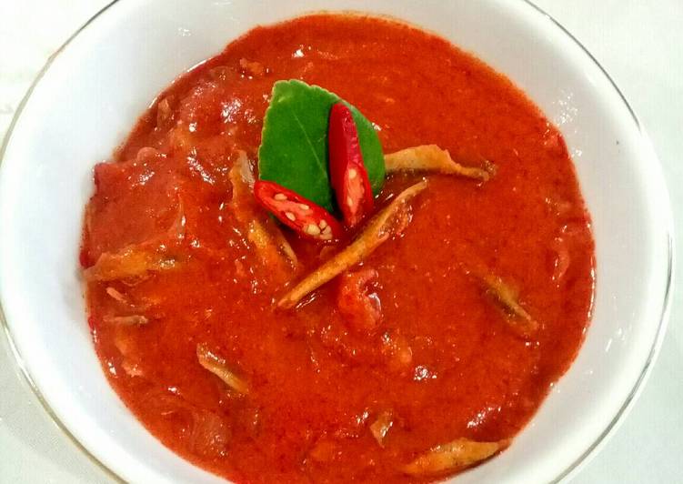 Sambalado Cangkuak, Kuliner Khas Bermenu Air Tajin