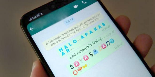 Cara Membuat Tulisan berwarna di Whatsapp, Begini Caranya