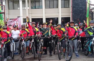 Gowes Silaturahmi, Cara Tepat Dekatkan Diri ke Masyarakat