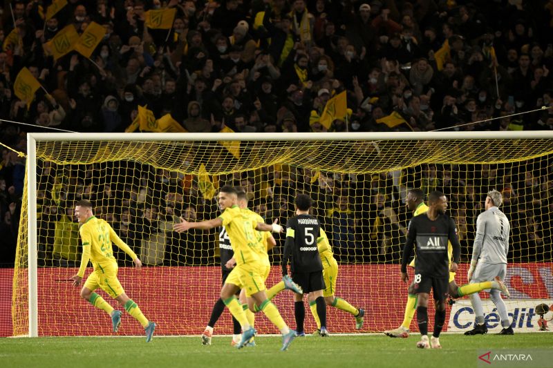 Nantes Bantai PSG 3-1