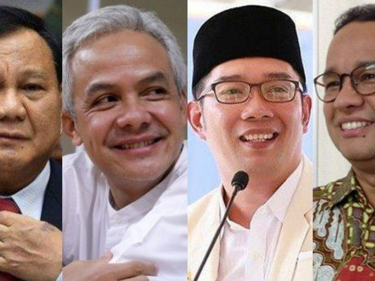 Survey Tempatkan Ganjar-Prabowo-Ridwan-Anies Sebagai Capres Paling Disenangi