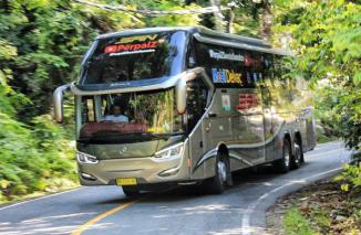 5 PO Bus Ini Layani Rute Terjauh di Indonesia