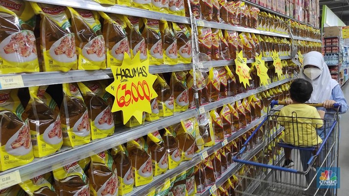 Minyak Goreng Kemasan Tembus Rp 60.000