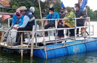 Tebar Benih Ikan & Penanaman Pohon, Bukti KNPI Peduli Lingkungan