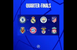 Undian Babak Perempat Final Liga Champions Eropa 2022 : Usai MU, Atletico Ditunggu City