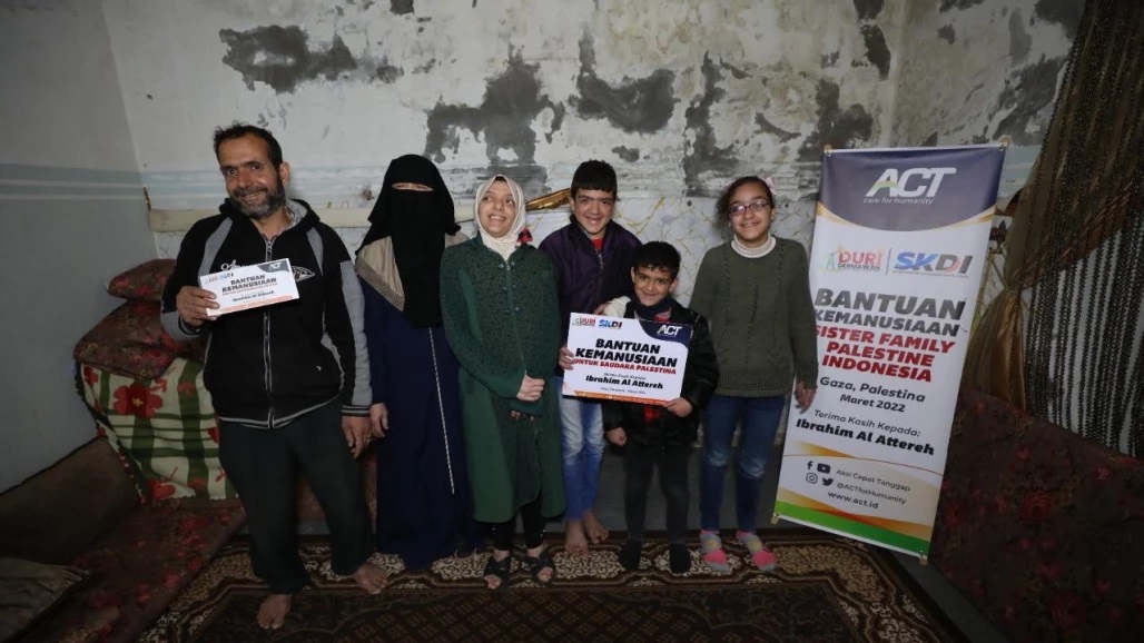 ACT Distribusikan Donasi Bantuan untuk Keluarga Miskin di Gaza