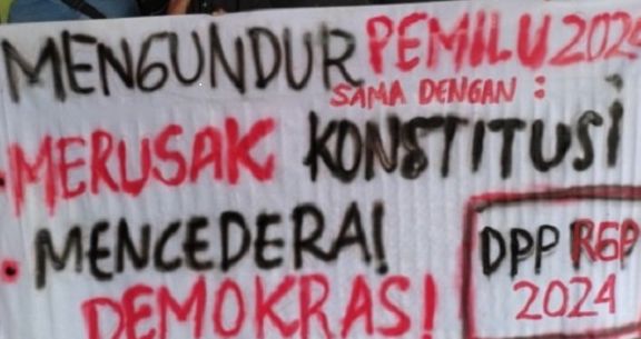 Mayoritas Publik di Tanah Air Tolak Penundaan Pemilu