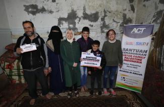 ACT Distribusikan Donasi Bantuan untuk Keluarga Miskin di Gaza