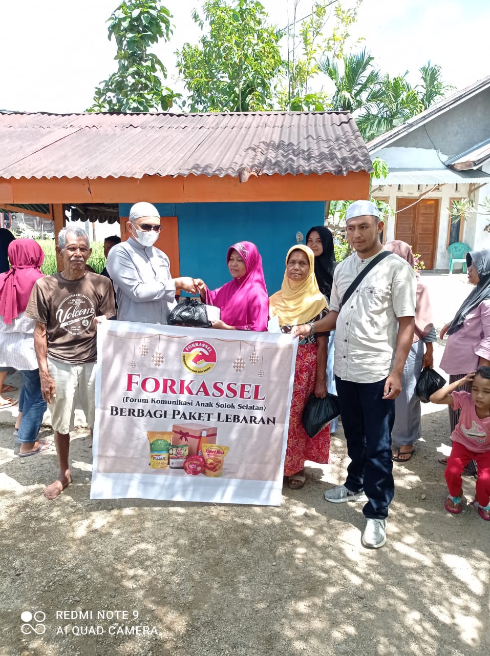 120 Paket Bantuan dari FORSAP &amp; FORKASSEL Tuntas Didistribusikan