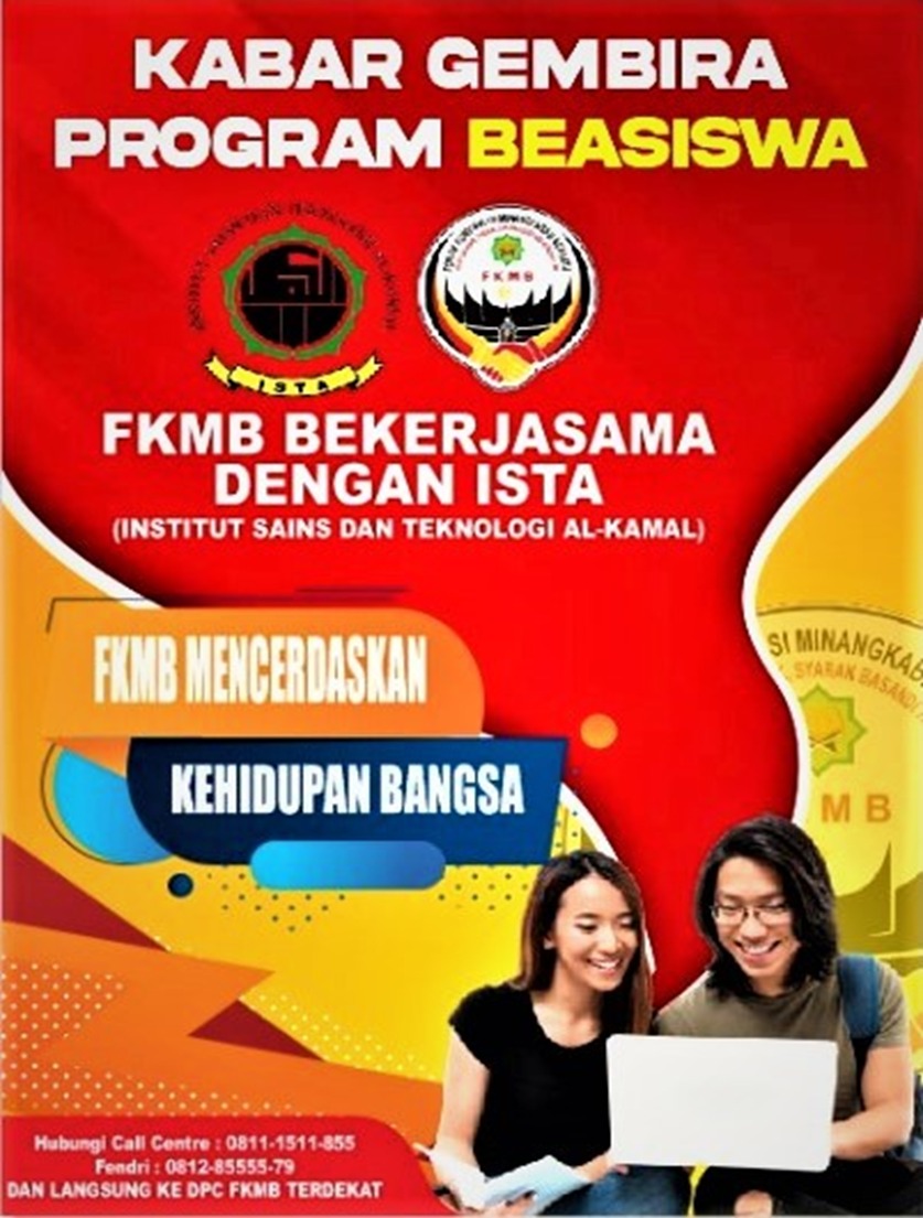 ISTA Siapkan 50 Slot Beasiswa untuk Warga FKMB