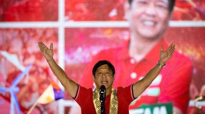 Anak Mendiang Ferdinand Marcos Menangkan Pemilu Filipina