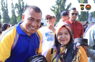 Kapolres Solok Kota Hadiri Acara Jalan Santai Semarak Muharram 1446 H