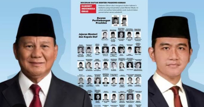 Calon Menteri Prabowo-Gibran Makin Mengerucut