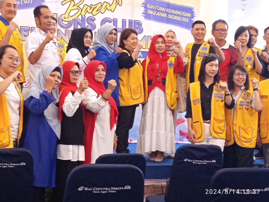 DPD APMIKIMMDO Bersama Lions Club Pekanbaru Gelar Bazar UMKM