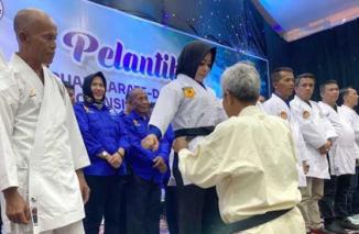 Rezka Oktoberia dan Jajaran Siap Besarkan Karate-Do Tako di Sumbar 