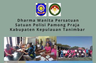 Giat Dharma Wanita Persatuan Satpol-PP Kepulauan Tanimbar Jelang HUT RI Ke 79