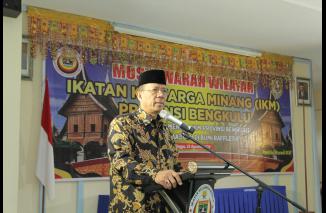 Irjen. Pol. (Purn.) Dr. Adnas, M.Si  Terpilih Secara Aklamasi Pimpin DPW IKM Bengkulu Periode 2024 - 2029