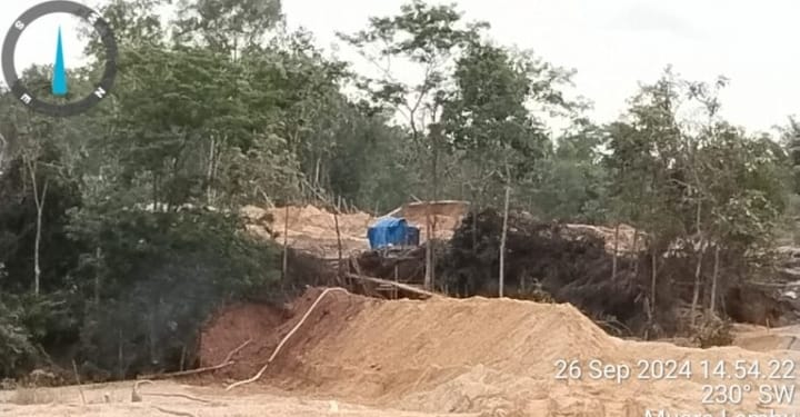 Aktifitas PETI di Kelurahan Muara Lembu Diduga Gunakan BBM Bersubsidi