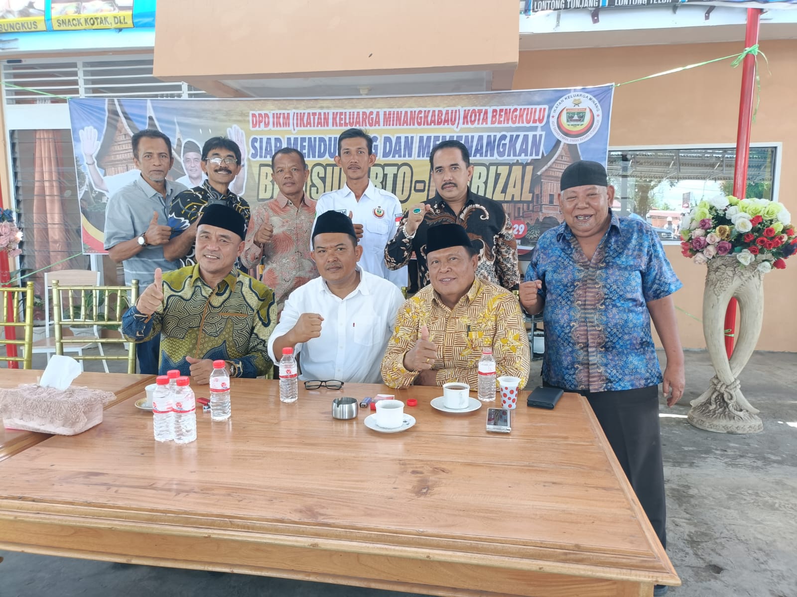 Deklarasikan Dukungan, DPD IKM Kota Bengkulu Siap Menangkan Pasangan  Benny- Farizal di Pilwakot 2024