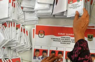 56 Paslon Bertarung di Pilkada Serentak Sumbar