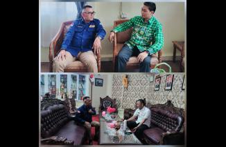Sekwan dan Kadis Kominfo, Komitmen untuk Meningkatkan Anggaran Publikasi Media